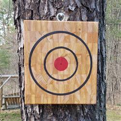 KNIFE THROWING TARGET - 12 3/4" x 11 1/4" x 2" Only $49.99 #370